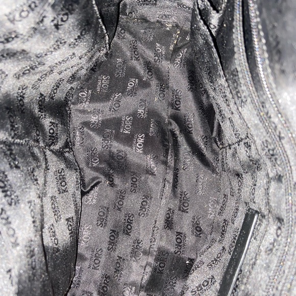 Michael Kors Black Studded Handbag - Picture 8 of 8